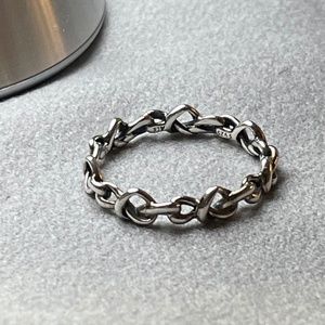Pandora knotted hearts band ring